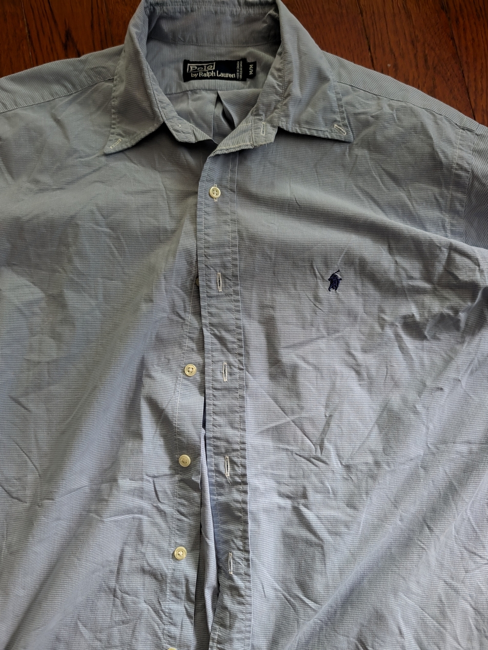 Polo by Ralph Lauren Pale Blue Button-Down Shirt - Men's